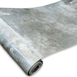 Вінілова плитка, що самоклеїться, в рулоні сірий мармур 3000х600х2мм (81033-1-глянець)
