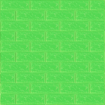 Самоклеюча 3D панель під Зелену цеглу 700х770х3мм Самоклеюча 3D панель під Зелену цеглу 700х770х3мм