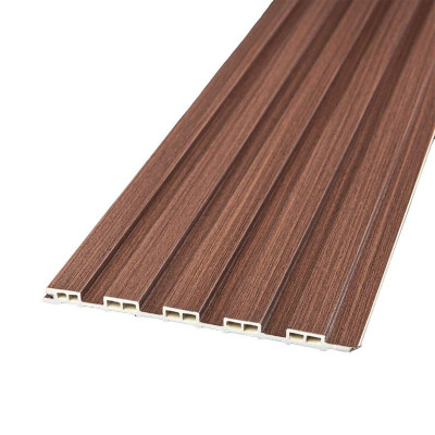 Декоративна стінова рейка WPC капучіно 3000*150*9мм (1868) Декоративна стінова рейка WPC капучіно 3000*150*9мм (1868)