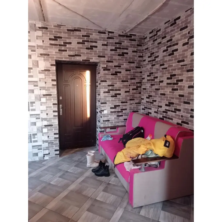 Самоклеюча 3D панель «Сіра Катеринославська цегла» 700×770×3 мм (1147)