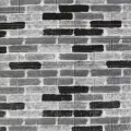 Самоклеюча 3D панель під сіру цеглу катеринослав 700х770х3мм 