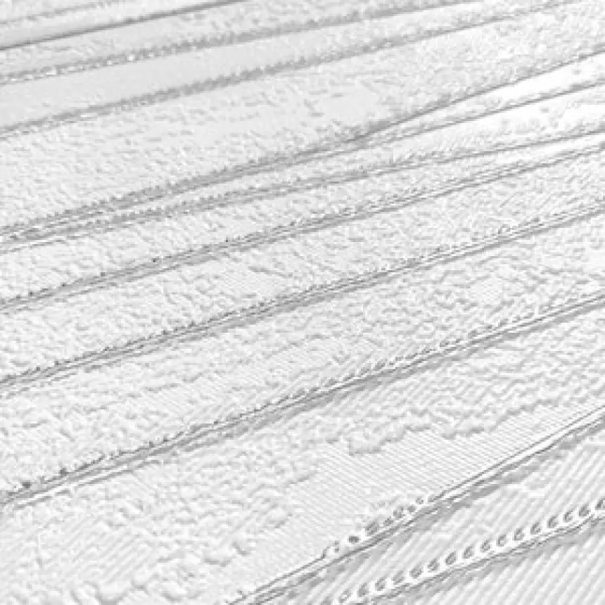 Самоклеящаяся 3D панель серебряные ленты 700х700х5мм   
