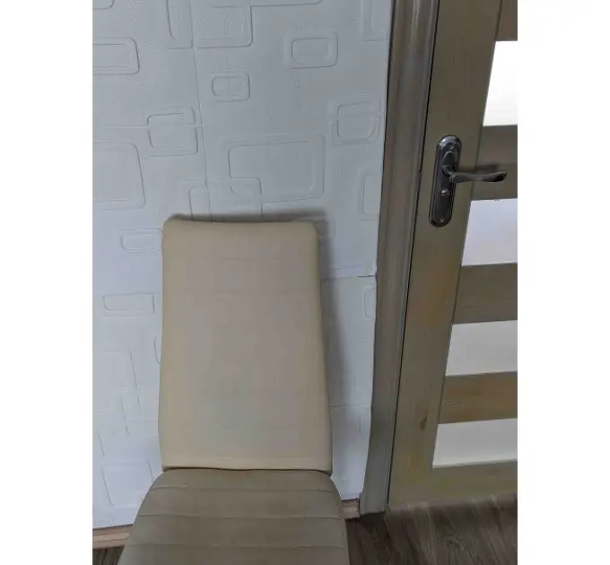 Самоклеюча декоративна 3D панель модерн білий 700x700x5 мм