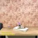 Самоклеюча декоративна 3D панель червоний мармур 700x770x5 мм