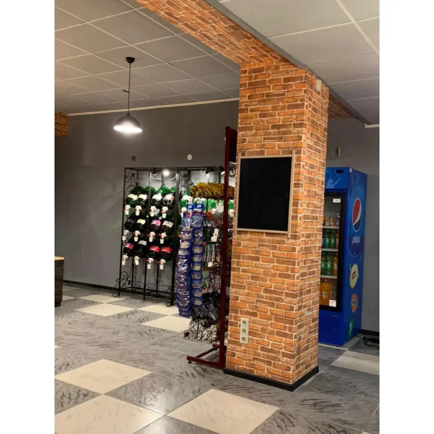 Самоклеюча 3D-панель «Руда Катеринославська цегла» 700×770×5 мм (55)