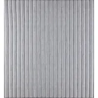 Самоклеюча декоративна 3D панель білий бамбук 700x700x8мм 