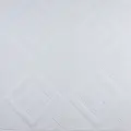 Самоклеюча 3D панель біла вишиванка 700x700x5мм