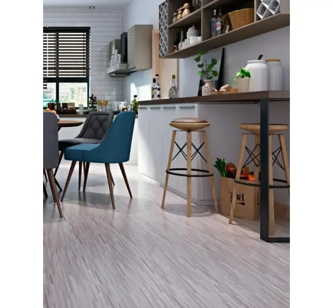 Самоклеюча вінілова плитка сіра, ціна за 1 шт. (СВП-008)