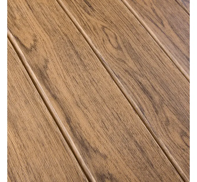 Самоклеюча декоративна 3D панель під дерево світлий дуб 700x700x5мм