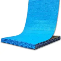 Самоклеюча декоративна 3D панель під синю цеглу в рулоні 3080x700x3мм 