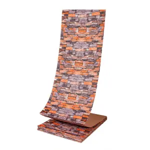 Самоклейка декоративна 3D панель під цеглу піщаник в рулоні 3080x700x3мм