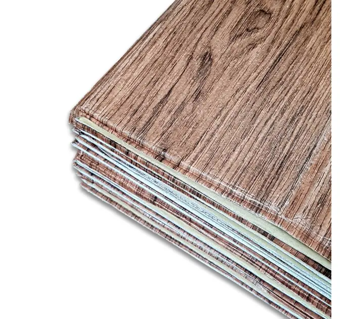 Самоклеюча декоративна 3D панель під дерево світлий дуб в рулоні 2800x700x3мм