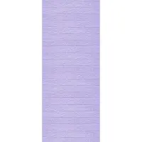 Самоклеюча декоративна 3D панель під світло-фіолетову цеглу в рулоні 20 м 20000x700x3мм