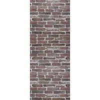 Самоклейка декоративна 3D панель під червону катеринославську цеглу в рулоні 20 м 20000x700x3мм