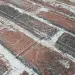 Самоклеюча декоративна 3D панель під червону катеринославську цеглу в рулоні 20 м 20000x700x3мм