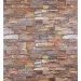 Самоклейка декоративна 3D панель під цеглу червоний піщаник в рулоні 20м 20000x700x3мм