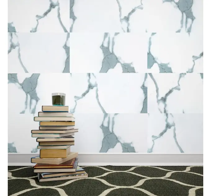 Самоклеюча стінова PET плитка 600*300*2mm, ціна за 1 шт. (PET-1671)