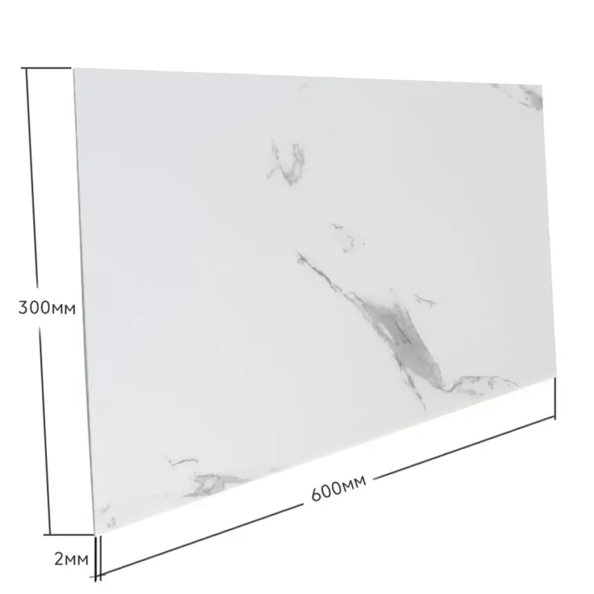 Самоклеюча стінова PET плитка 600*300*2mm, ціна за 1 шт. (PET-1684)