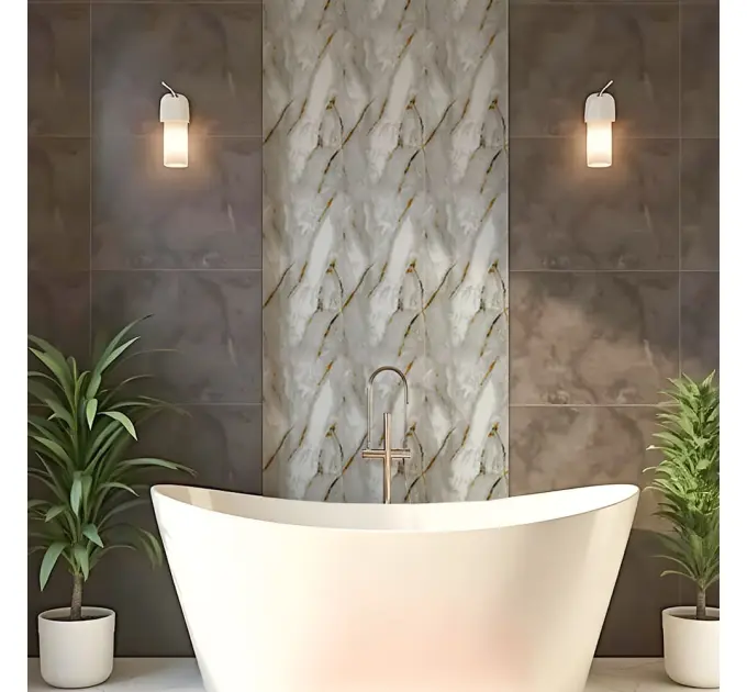 Самоклеюча стінова PET плитка 600*300*2mm, ціна за 1 шт. (PET-2332)