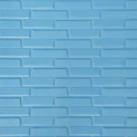 Самоклеящаяся декоративная 3D панель лазурная кладка 700х770х7мм (036) SW-00000301