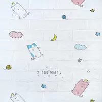 Самоклеящаяся 3D панель котята 700х770х3мм (105) SW-00001350