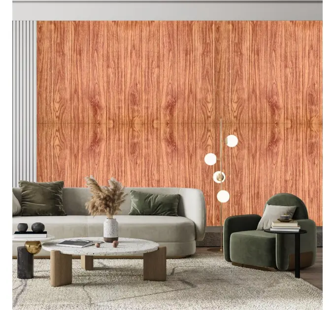 Самоклеящаяся 3D панель под персиковое дерево 700x700x4мм (386) SW-00001391