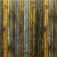 Самоклеющаяся декоративная 3D панель бамбук серо-коричневый 700x700x8.5мм (075) SW-00000088