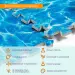 Підлога пазл - модульне покриття для підлоги 600x600x10мм океан (МР5)
