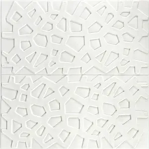 Самоклеюча стельова-стінна 3D панель павутина 700x700x5мм