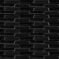 Самоклеюча 3D панель чорна кладка 700х770х7мм