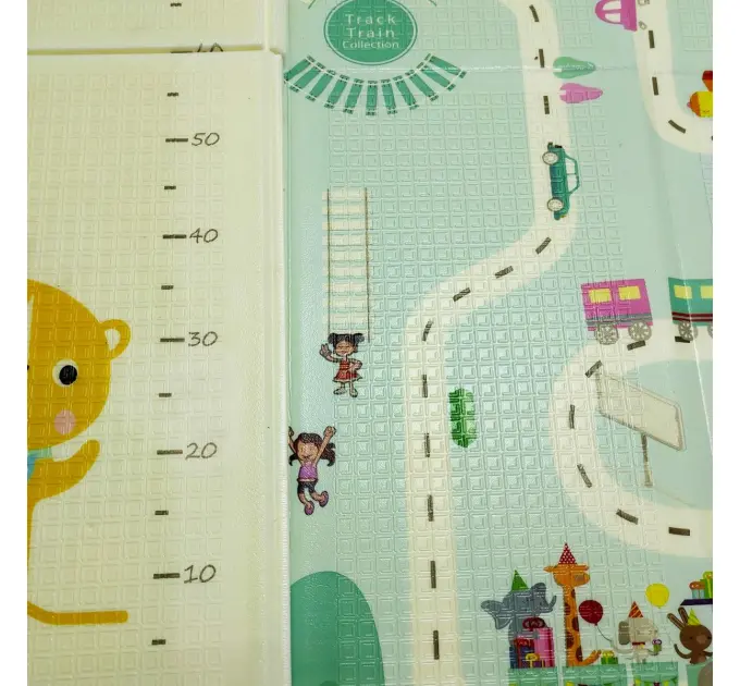 Розвиваючий килимок дитячий термо "Атракціон - Ростомір" 200х180х1см (203)