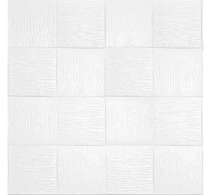 Самоклеюча декоративна настінно-стельова 3D панель 700х700х5мм 