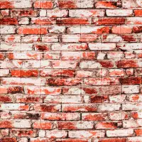 Самоклеюча 3D панель Червоно-Біла 700х770х4мм 