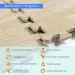 Підлога пазл - модульне покриття для підлоги 600x600x10мм пісочне дерево (МР14)