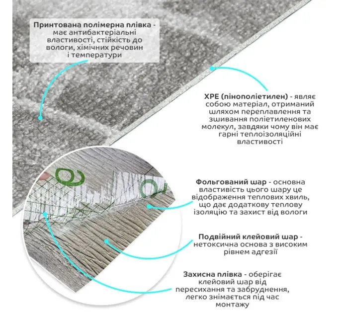 Самоклеючі шпалери чорний мармур 2800х450х1,5мм (0730)
