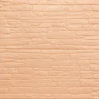 Самоклеюча 3D панель культурний камінь кашемір 700x600x8мм 