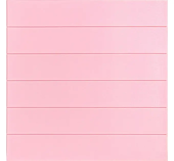 Самоклеюча 3D панель під рожеве дерево 700x700x4мм 