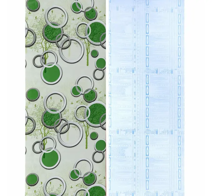 Самоклеюча плівка на паперовій основі зелені дерева 0,45х10м (0797)