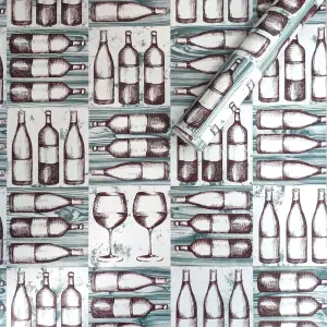 Самоклеюча плівка на паперовій основі винна 0,45х10м (0798)