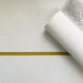Самоклеющиеся обои бежевые с золотой полоской 2800х500х2мм (MC-07) SW-00001143