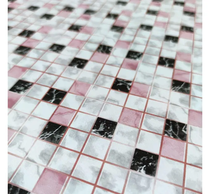Самоклеюча плівка рожева мозаїка 0,45х10м (1233)