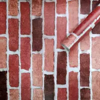 Самоклеюча плівка бордова цегла 0,45х10м (1271)