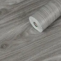 Самоклеюча вінілова плитка в рулоні попеляста 3000х600х2мм (матова) (1175)
