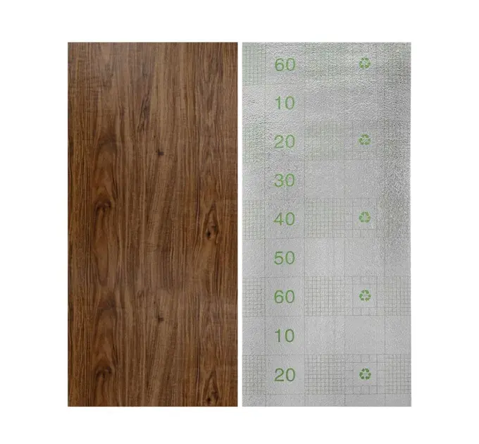 Самоклеюча вінілова плитка в рулоні каштан 3000х600х2мм (матова) (1178)