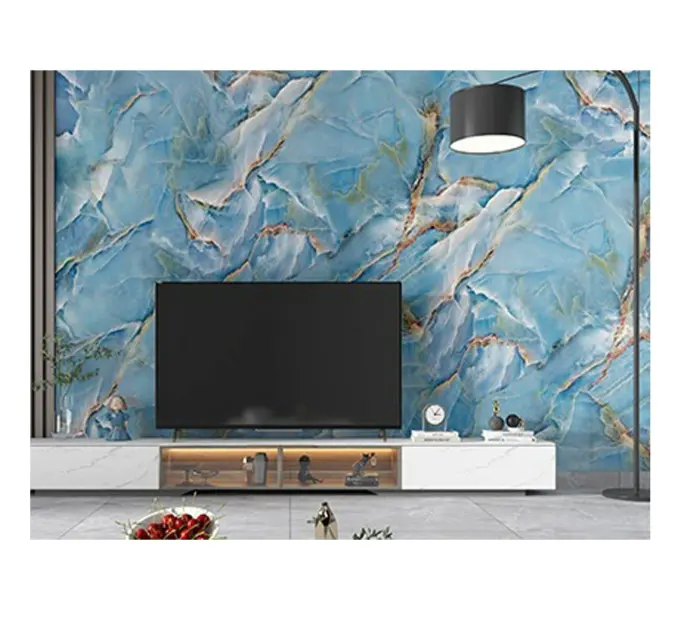 Самоклеящаяся виниловая плитка набор (6 рулонов) бирюза 3600х2800х2мм (WB-SLH-013) SW-00001459 SW-00001459