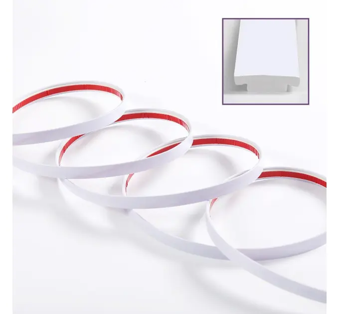 T-подібний молдинг 3000х12х4мм Білий