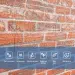 Самоклеюча 3D панель під руду цеглу в рулоні 3080х700х3мм