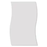 Дзеркальна наклейка (акрил) 3D 27*42 cm*2 mm Silver (1519)