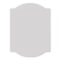 Дзеркальна наклейка (акрил) 3D 30*40cm*2mm Silver (1522)