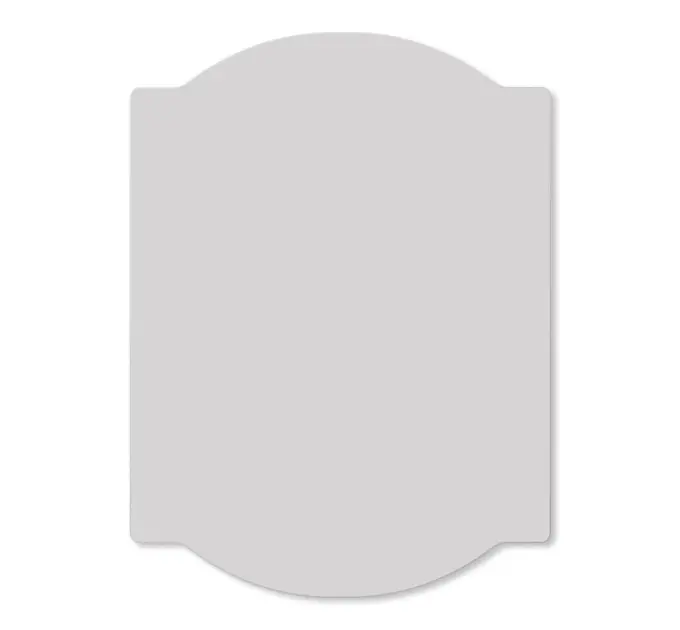 Дзеркальна наклейка (акрил) 3D 30*40cm*2mm Silver (1522)